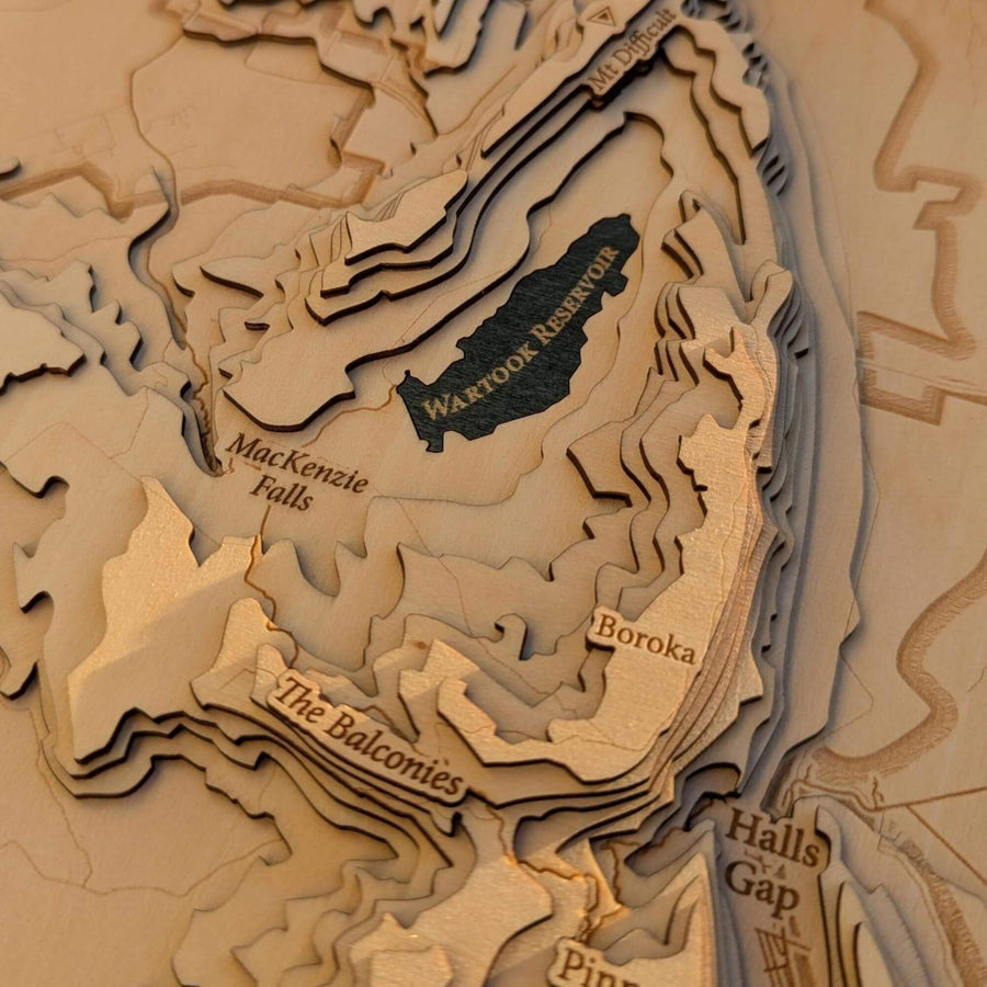 Boroka and Wartook Reservoir of the grampians